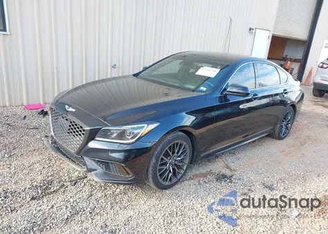 2019 Genesis G80 3.3T Sport из США, поврежденный, VIN KMHGN4JB1KU286228